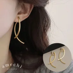 イヤリング 痛くない 40代 50代 揺れる 大ぶり 大きめ ロング ノンホールピアス ゴールド クリップ シリコンカバー 30代 レディース E24-011