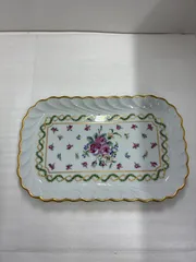 アビランド　リモージュ　ヴューパリブルー　26cm プレート 6枚　未使用保管品 アビランド リモージュ ヴューパリブルー 26cm プレート 6枚 未使用保管品