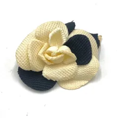 希少　CHANEL シャネル　カメリア　花　フラワー　ブローチ　コサージュ　ピンバッチ　ヴィンテージ
