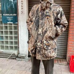 極美品】columbia ダウン 迷彩柄 グリーン Lサイズ リアルツリー
