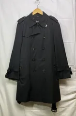 BURBERRY BLACK LABEL バーバリーブラックレーベル ライナー付き トレンチコート D1A23-202-09 サイズ：M カラー：ブラック