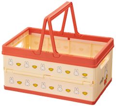 ナカバヤシ ミッフィー 折り畳み コンテナ 収納箱 ケース BOX ブルーナ