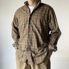 90s ラルフローレン CLASSIC FIT ボタンダウン シャツ M チェック柄 長袖 ポニー刺繍 Polo ビンテージ D150-14-0009XVW