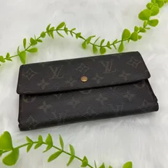モノグラム ポルトトレゾール インターナショナル　 ルイ・ヴィトン　三つ折り財布