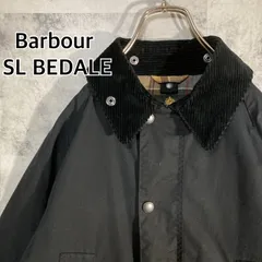 英国製 Barbour バブアー オイルドジャケット SL BEDALE スリムライン ビデイル ネイビー 38