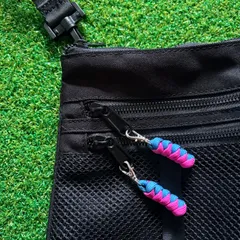 サガン鳥栖 カラー パラコード 応援グッズジッパータブ Jリーグチームカラー zippertab