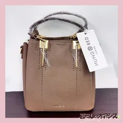新品　HUND RED ハンドバッグ ショルダーバッグ 鞄 レディース モカ