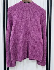 UNIQLO ユニクロ ニット モックネック ハイネック レディースニット ウールニット