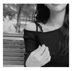 ブラック アシンメトリーリボン オフショルダー 長袖 ニット 出品