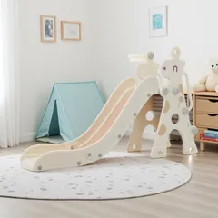 「01/25再入荷予定」すべり台 室内 屋内用 コンパクト 滑り台 キッズ 子供用 室内遊具 おもちゃ 誕生日 プレゼント 人気 安全 組立簡単 幼児 かわいい おしゃれ 遊具 家庭用 保育園 幼稚園 ギフト 室内遊び プレイジム 収納便利