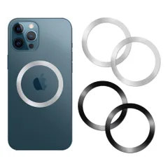 GUSTEK 磁気増強 メタル マグセーフ シール ユニバーサルリング ワイヤレス充電対応キット iPhone 15/14/13/12/11/X/XR/Pro/Pro Max アルミニウム合金の耐食性 軽くて 薄いデザインDIY リング 4個入