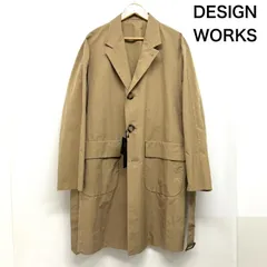 デザインワークス トレンチコート ロング チェスター 03350000004 メンズ 48 ISItems【USED】【古着】【中古】50146768のサムネイル