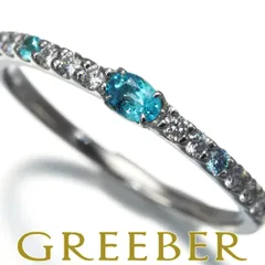 セイレーンアズーロ　K10 サファイア ダイヤ リング 10号 セイレーンアズーロ K10 サファイア ダイヤ リング 10号 セイレーン