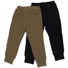 moujonjon ムージョンジョン M87051 のびのび裏毛裾リブパンツ ベア裏毛リブ付きパンツ 長ズボン ロングパンツ 子供服 キッズサイズ メーカー希望価格2.640円の品