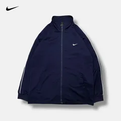 NIKE track jacket y2k ネイビー M