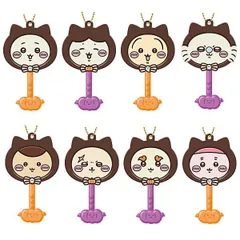 【全部揃ってます!!】ロリポップチョコチャーム ちいかわ みんなで黒猫 [全8種セット(フルコンプ)] 食玩 玩具菓子 カード バンダイキャンディ 新品未使用【N】●