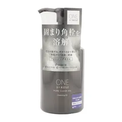 ONE BY KOSE ポアクリア オイル 180mL グリーンフローラルの香り メイク落とし クレンジングオイル W洗顔[指定場所ダイレクト]