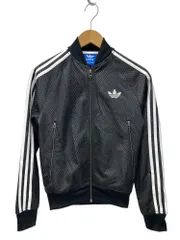 adidas Originals (アディダスオリジナルス) SNAKE トラックジャケット スネーク 総柄 ジャージ AB7817 XS ブラック ウィメンズ/028