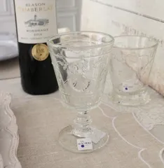 ワイングラス フランス製 ヴェルサイユ シェル ロシェル ヴェルサイユ 200cc La Rochere ラロシェール ウォーターグラス ガラス食器 フランス お洒落 丈夫 輸入品 ヨーロッパ ギフト 輸入食器