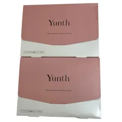 186001 新品未使用 Yunth マイクロカプセル炭酸パック 3回分セット 2点まとめ売り