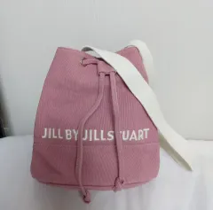 ジルスチュアートバイジルスチュアート キャンバス巾着クロスバック