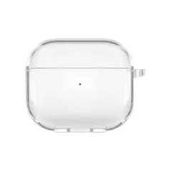 本体カバー エアーポッズ プロ ヘッドフォン 本体保護 耐衝撃性と耐傷性 軽量 充電便利 滑り止め 安心保護 TPU 透明 for AirPods Proに適用 (クリア)