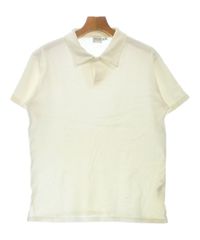 ARMANI COLLEZIONI ストライプポロシャツ L金属ロゴ - メルカリ