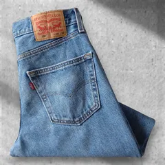 ■古着 Levi's リーバイス 550 ジーンズ デニムパンツ RELAXED FIT 22年製 W30L32【L5263】