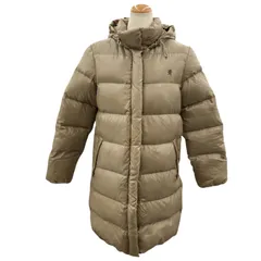 186004 現状品 GYMPHLEX ジムフレックス ダウンジャケット S ブラウン系 ナイロン レディース