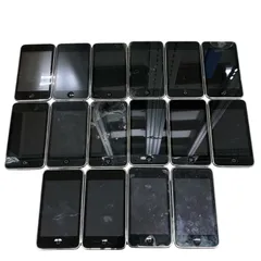 186001 動作未確認 Apple アップル Apple iPod A1288/A1318  シルバー 16点まとめ売り