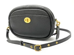 COACH コーチ ショルダーバッグ C5809 カメラバッグ ポシェット 鞄 レザー ブラック