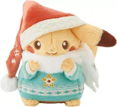 【中古】ぬいぐるみ ピカチュウ Pokemon Heartwarming Christmas ぬいぐるみ 「ポケットモンスター」