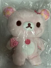 e❌リラックマ❌　桜模様　あつめておすわり　ぬいぐるみ
