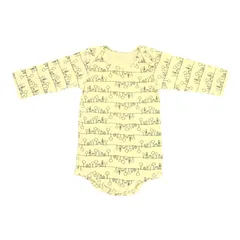 RAG MART ラグマート ベビー 肌着 長袖 サイズ 70 新生児 ボディ肌着  ロンパース アイボリー ボディシャツ ボタン スナップボタン ベビー服 コットン 綿 かぶり インナー ボディスーツ