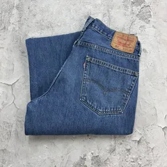 Levi's　リーバイス　550　ボトムス　デニムパンツ　古着　インディゴブルー　青　W33 L32