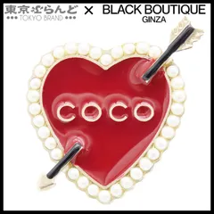 シャネル CHANEL ピンブローチ ゴールド メタル コスチュームパール COCO アロー ハート モチーフ GP 10P ブローチ レディース 101831325
