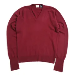 70s 80s DUNLOP ダンロップ ラグジュアリー ピュア カシミヤ LUXURY PURE CASHMERE WOOL Vネック ニット セーターのサムネイル