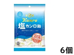 カンロ 塩カンロ飴 140g ×6個 賞味期限2027/03のサムネイル