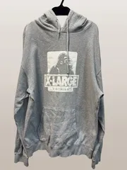 ◆X-LARGE エクストララージ パーカー グレー系 Mサイズ 中古◆19334★