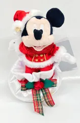 ディズニーストア プラッシュキーチェーン DISNEY CHRISTMAS ミッキー(サンタ) 2025