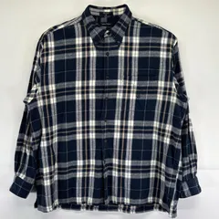 古着 ノーティカ NAUTICA 長袖シャツ 大きいサイズ ネルシャツ ワンポイントロゴ刺繍 チェック柄 XL マルチカラー メンズ