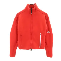 adidas アディダス Z.N.E. トラックジャケット M レッド レディース 古着