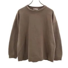 ZARA ザラ 長袖 スウェット トレーナー M アッシュブラウン 裏起毛 レディース 古着