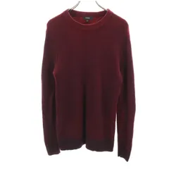 美品 theory セオリー 長袖 セーター S ボルドー ニット メンズ 古着