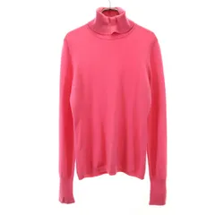 UNIQLO ユニクロ カシミヤ100％ 長袖 タートルネック セーター L ピンク ニット レディース 古着