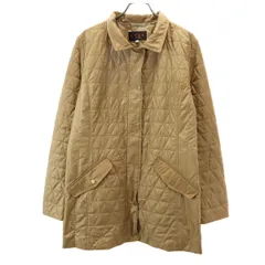 EVEX by KRIZIA エヴェックス バイ クリツィア 中綿ジャケット 42 ベージュ レディース 古着