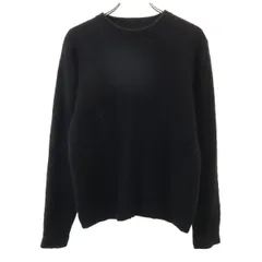 JOURNAL STANDARD ジャーナルスタンダード ユニオンメイド UNION MADE コラボ カシミヤ100% 長袖 セーター M ブラック レディース 古着