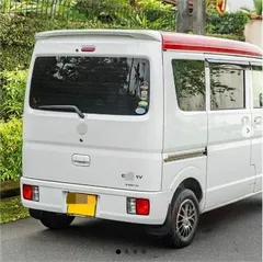 【送料無料】スズキ エブリーワゴン DA17W/DA17V 専用 リアウィング トップウィング 外装改造パーツ ABS製 取付簡単