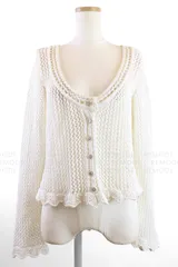 ZARA｜クロシェ編みカーディガン