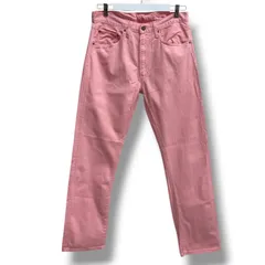 LEVI'S VINTAGE CLOTHING リーバイスビンテージクロージング 505 COLORS PINKDUST スモールeホワイトタブ TALON42ジップ ピンク サイズW31 メンズ ゴーゴー古着マルイ北千住店 No.久1395Y